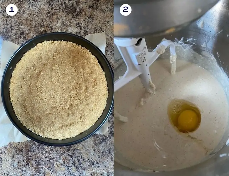 Sicilian cheesecake recipe instructions.