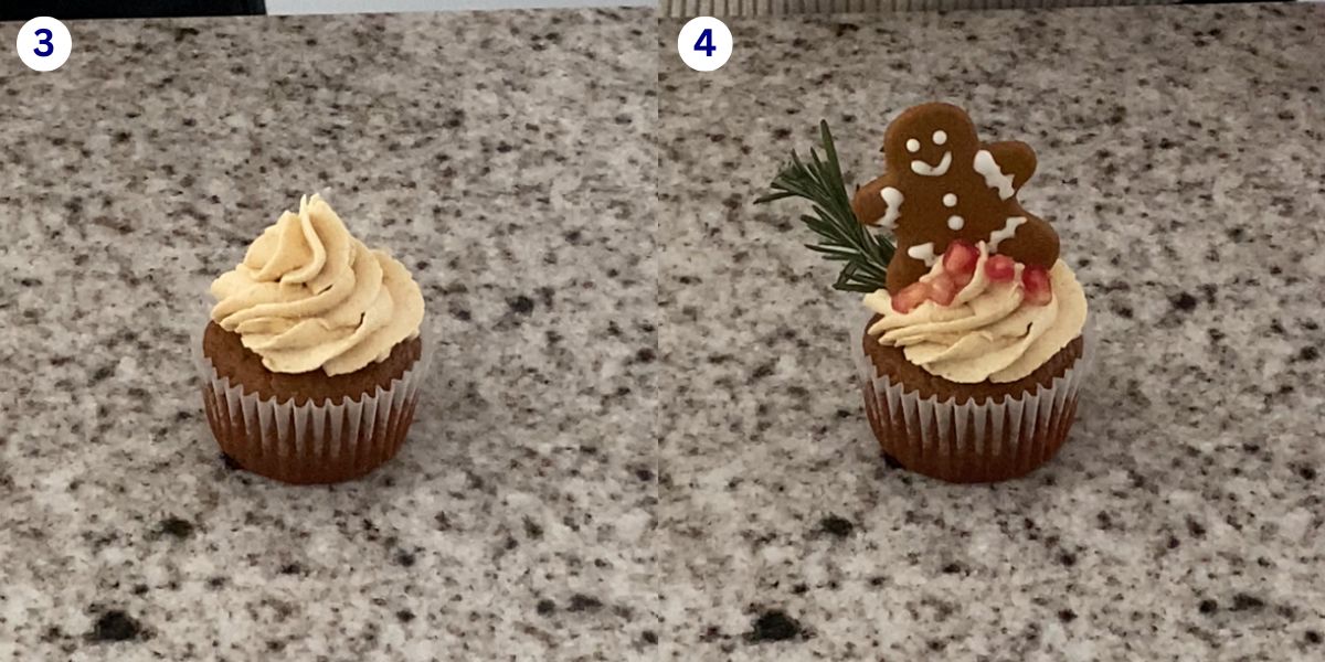 Photo collage recipe step two.