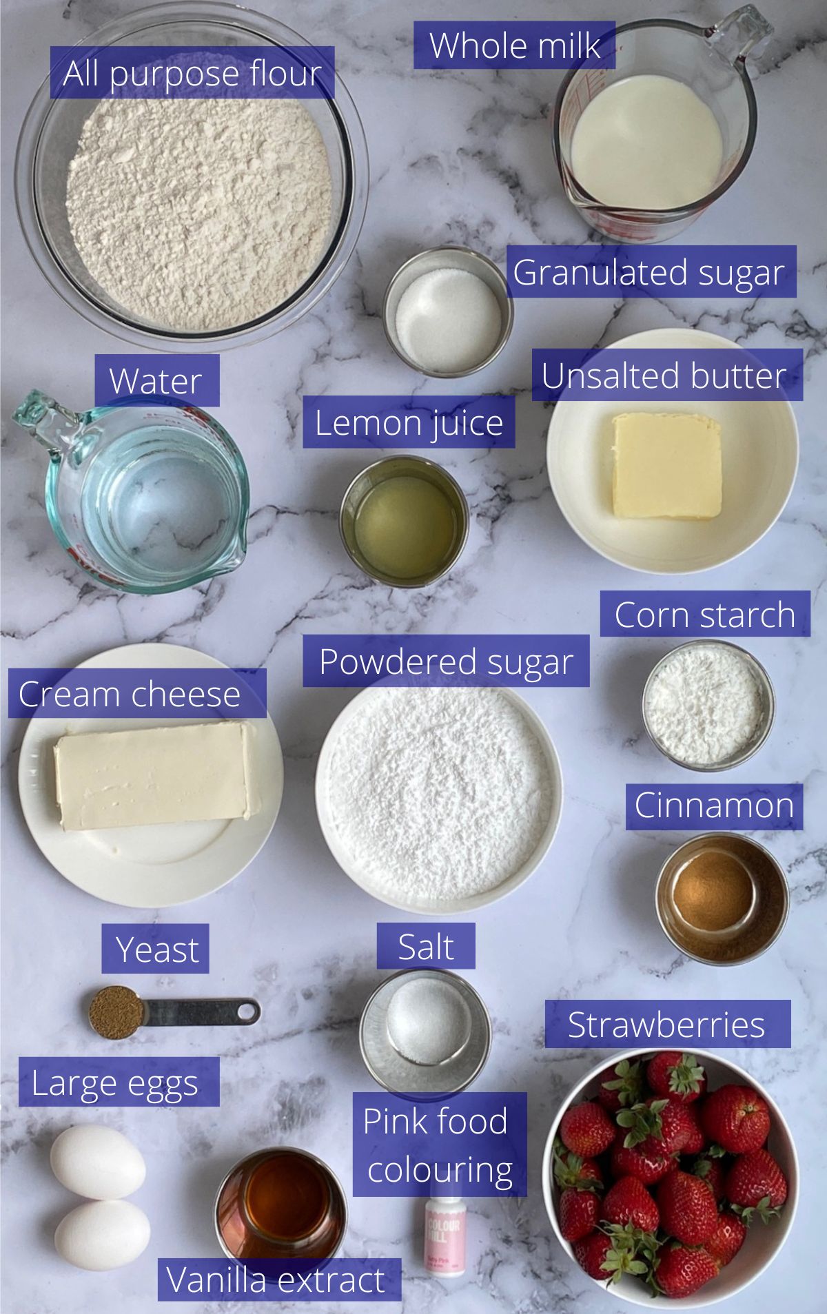 Ingredients needed to make this recipe.