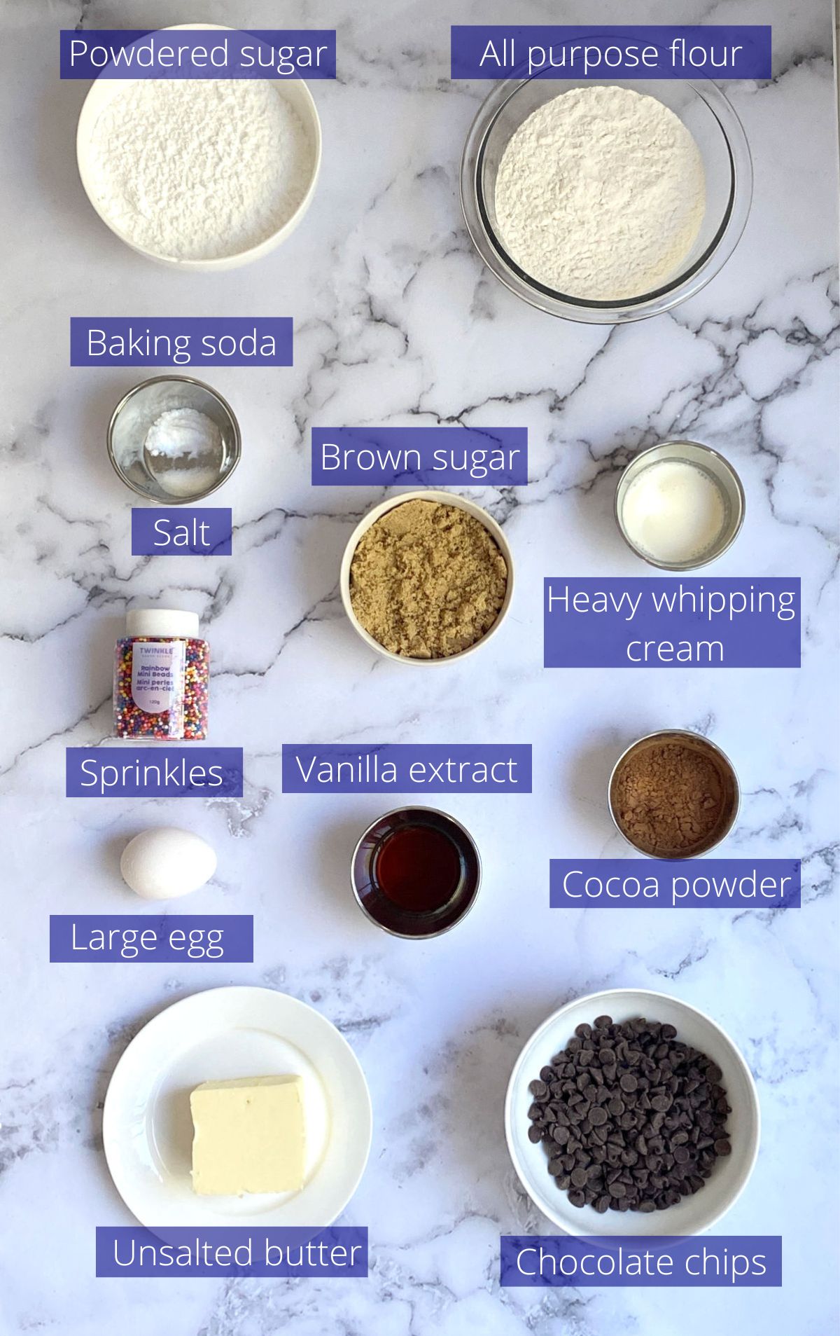 Ingredients needed to make this recipe.