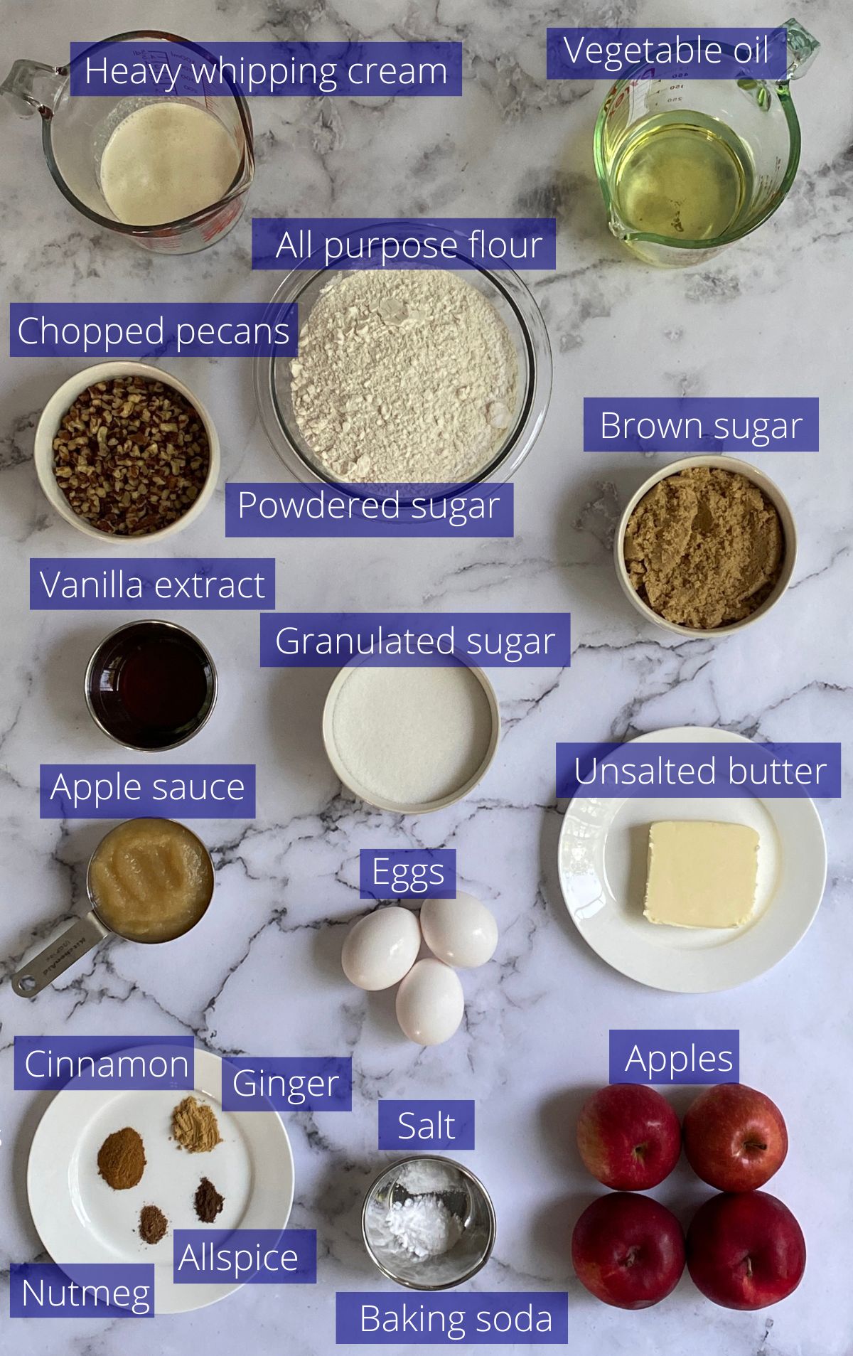 Ingredients needed to make this recipe.